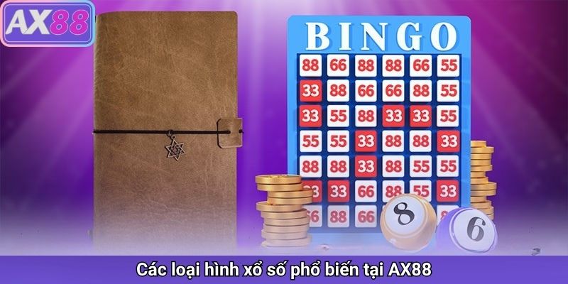 Các loại hình xổ số phổ biến tại AX88